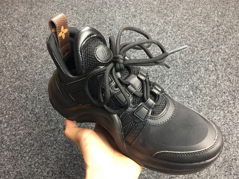 Authentic LV Run Away Sneaker Black